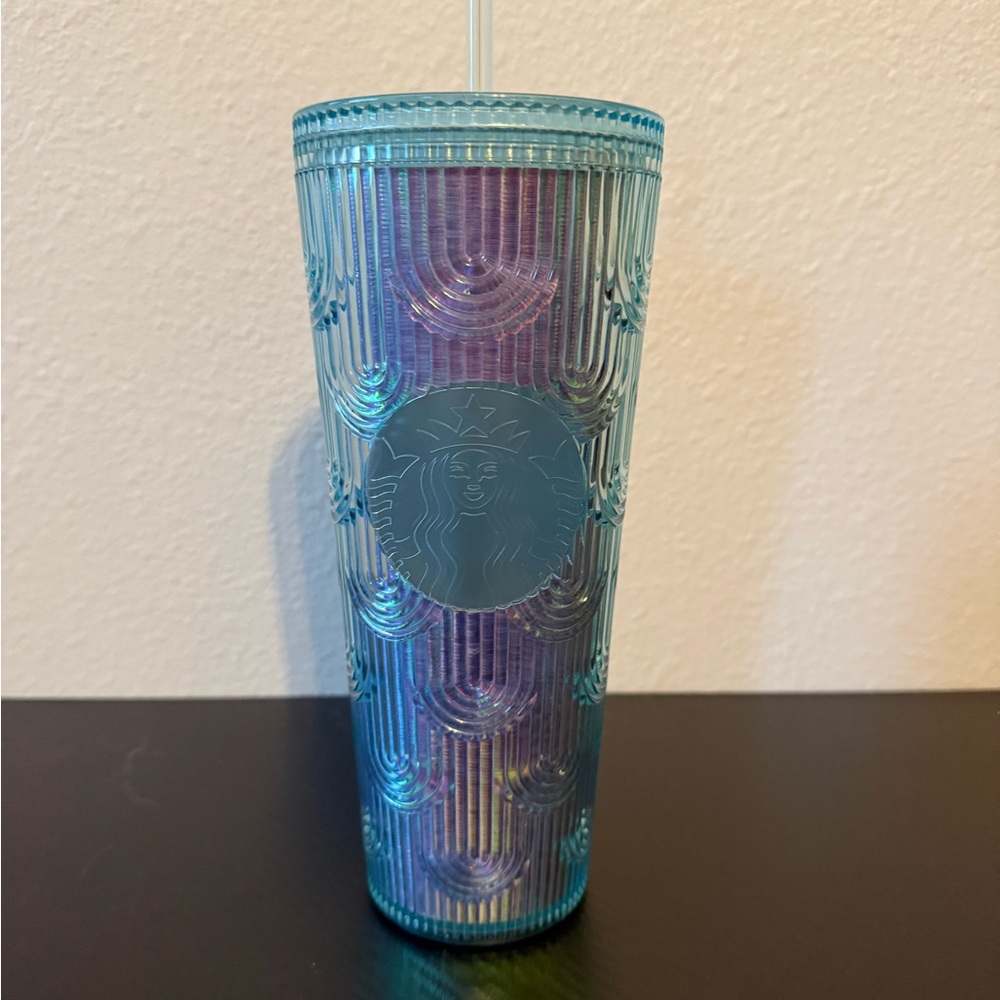 Starbucks Blue and Purple Tumbler